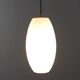 Vintage glass ceiling light, design, Italy, 1960s