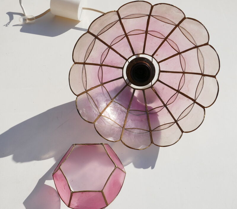 Pearly chandelier hanging lamp