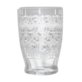 Baccarat crystal cup Model Rohan Art Deco style.