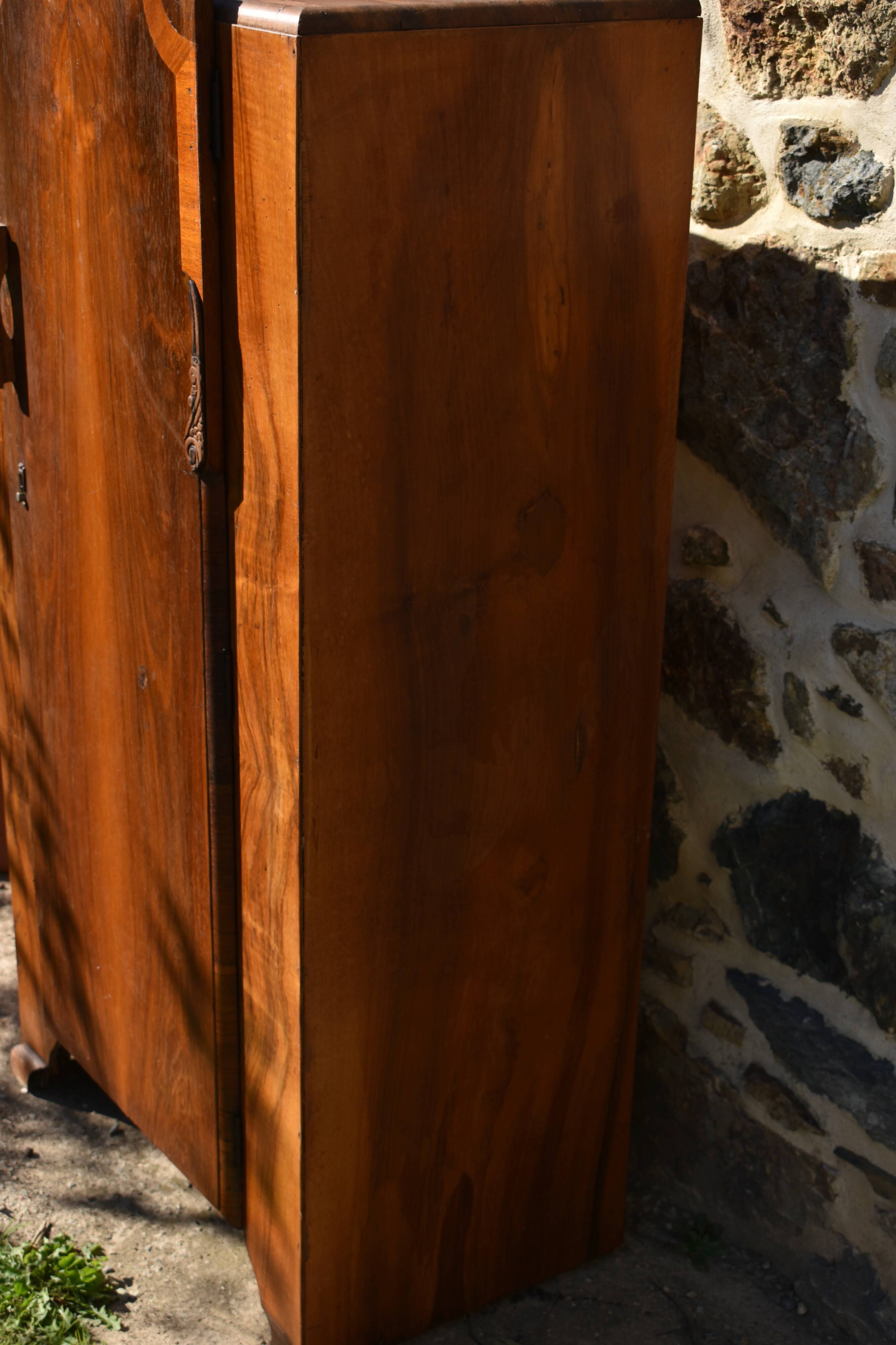 Small Art Deco compartmentalized cabinet