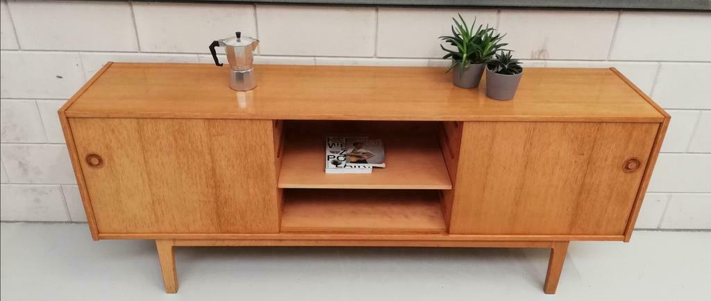 Vintage lowboard, sideboard, sideboard 60s