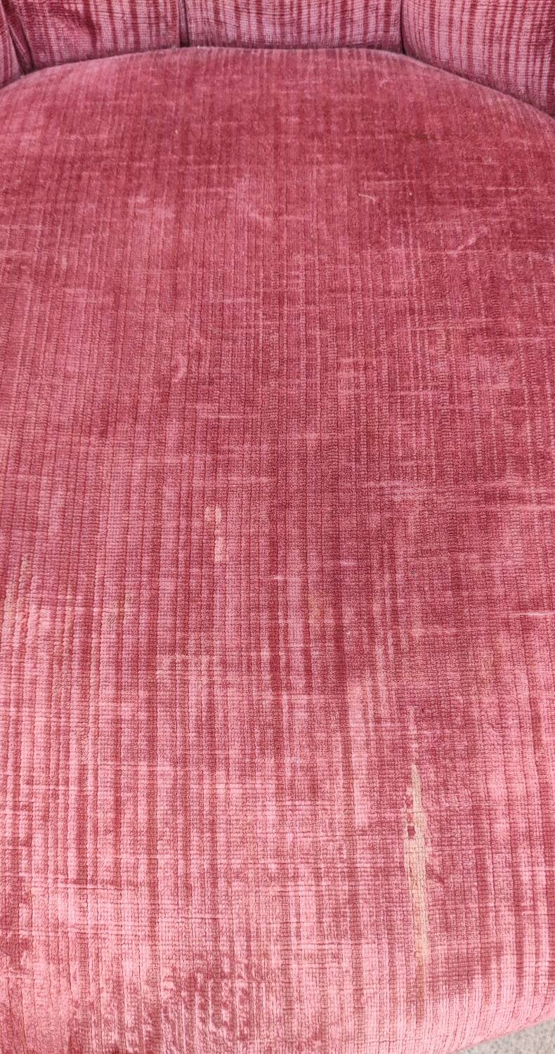 Old Napoleon III toad armchair