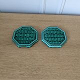 Pair of Digoin trivets