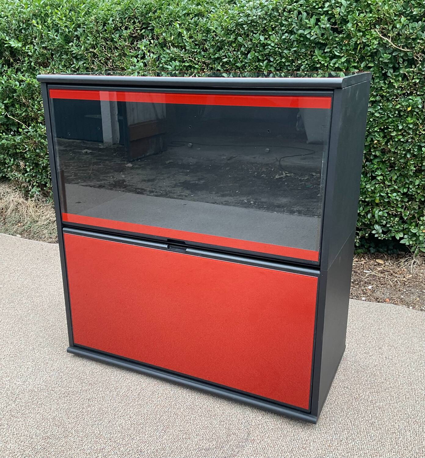 Ludovico Acerbis designer bar cabinet from the 80s