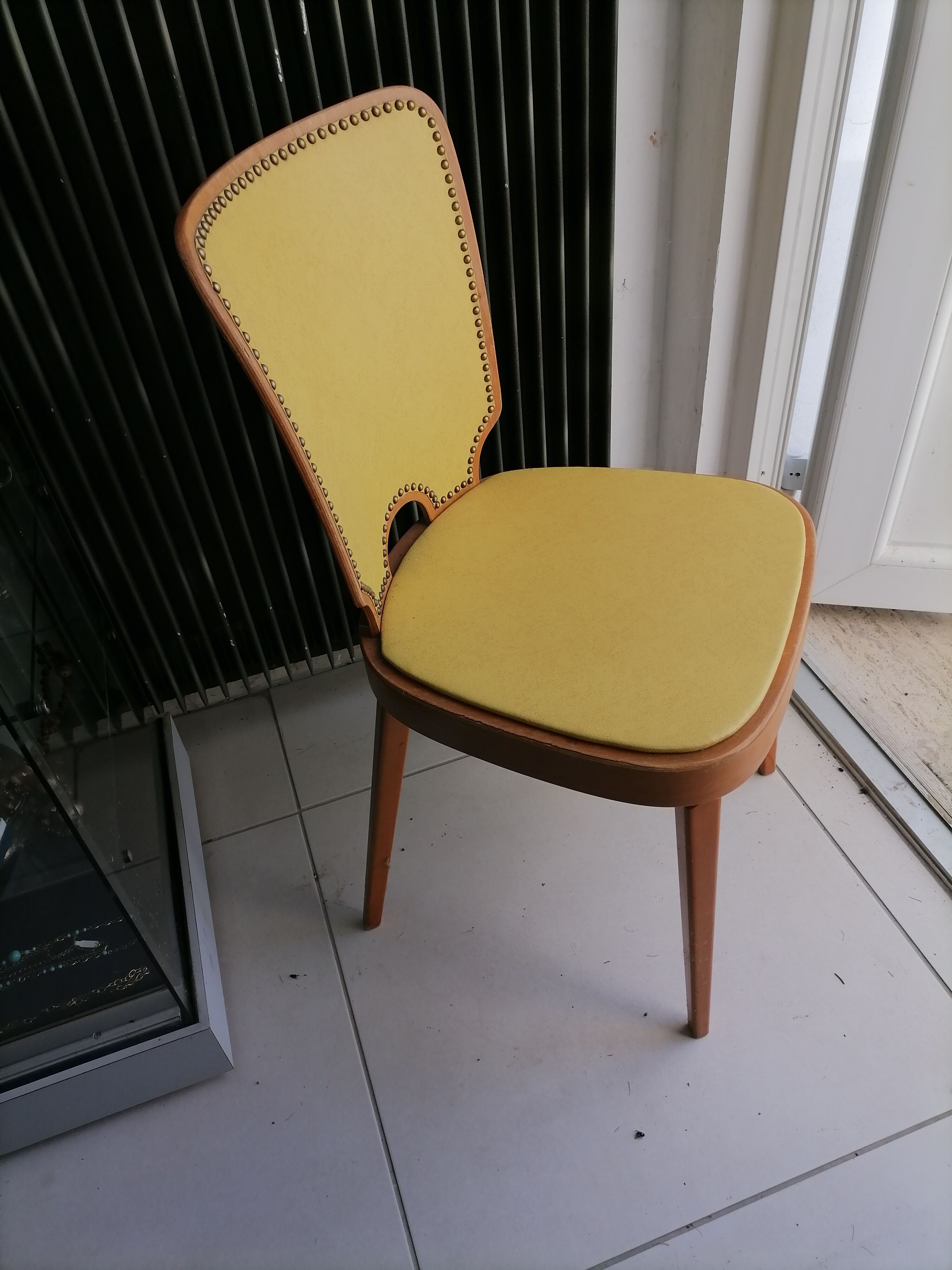 Vintage bistro chair max bill, baumann