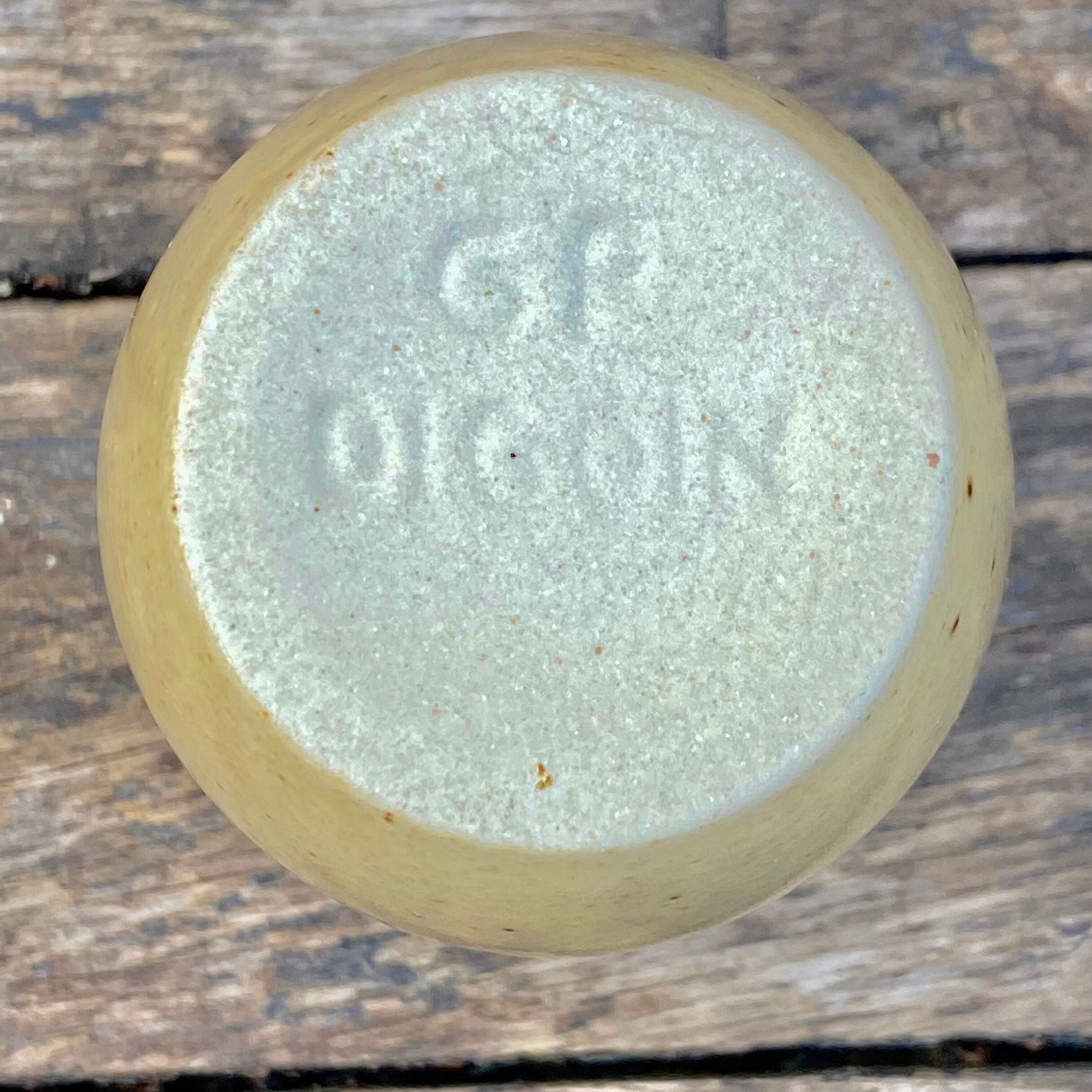 Set of 6 sandstone cups from Digoin-70s