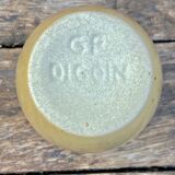 Ensemble de 6 gobelets en grès de Digoin-années 70