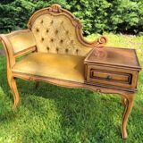 Old furniture telephone style louis xiv