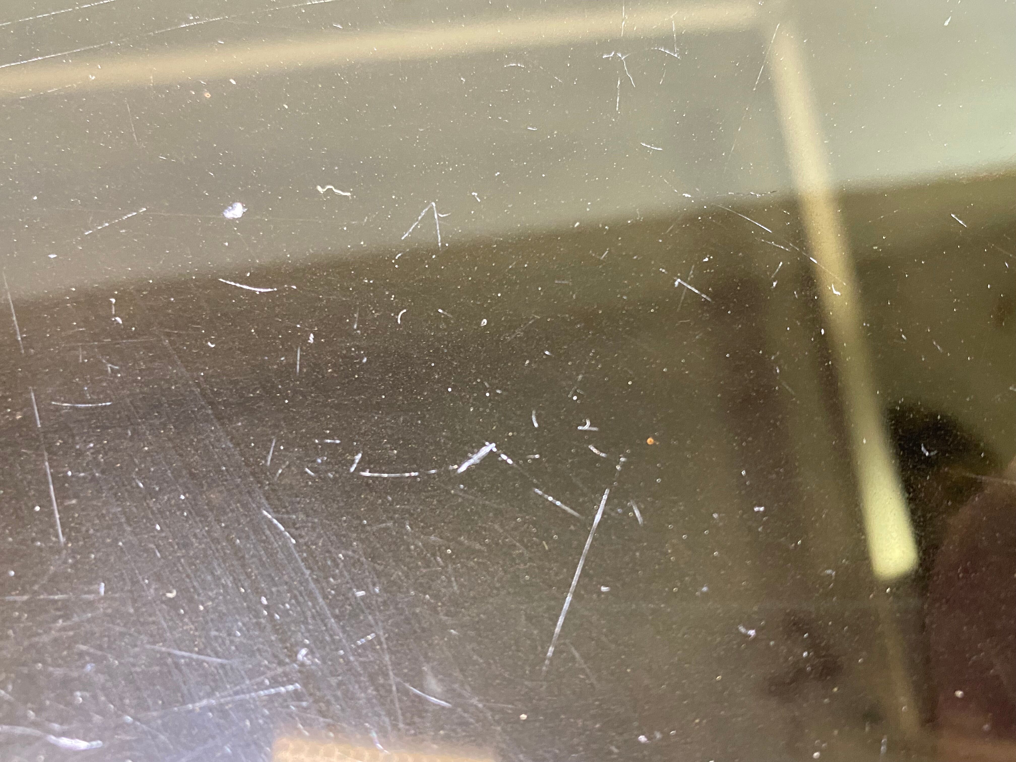 Aluminum and Glass Desk