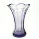 Art Deco vase, crystal, Bohemia, Czechoslovakia, 1930s
