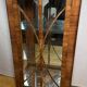 Art deco vintage brocante display cabinet walnut 1920-1930