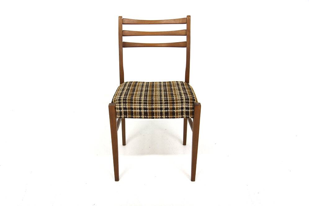 Set de 4 chaises scandinave en hêtre, Suède, 1960
