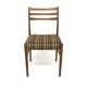 Set de 4 chaises scandinave en hêtre, Suède, 1960