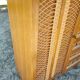 Wardrobe, vintage rattan wardrobe