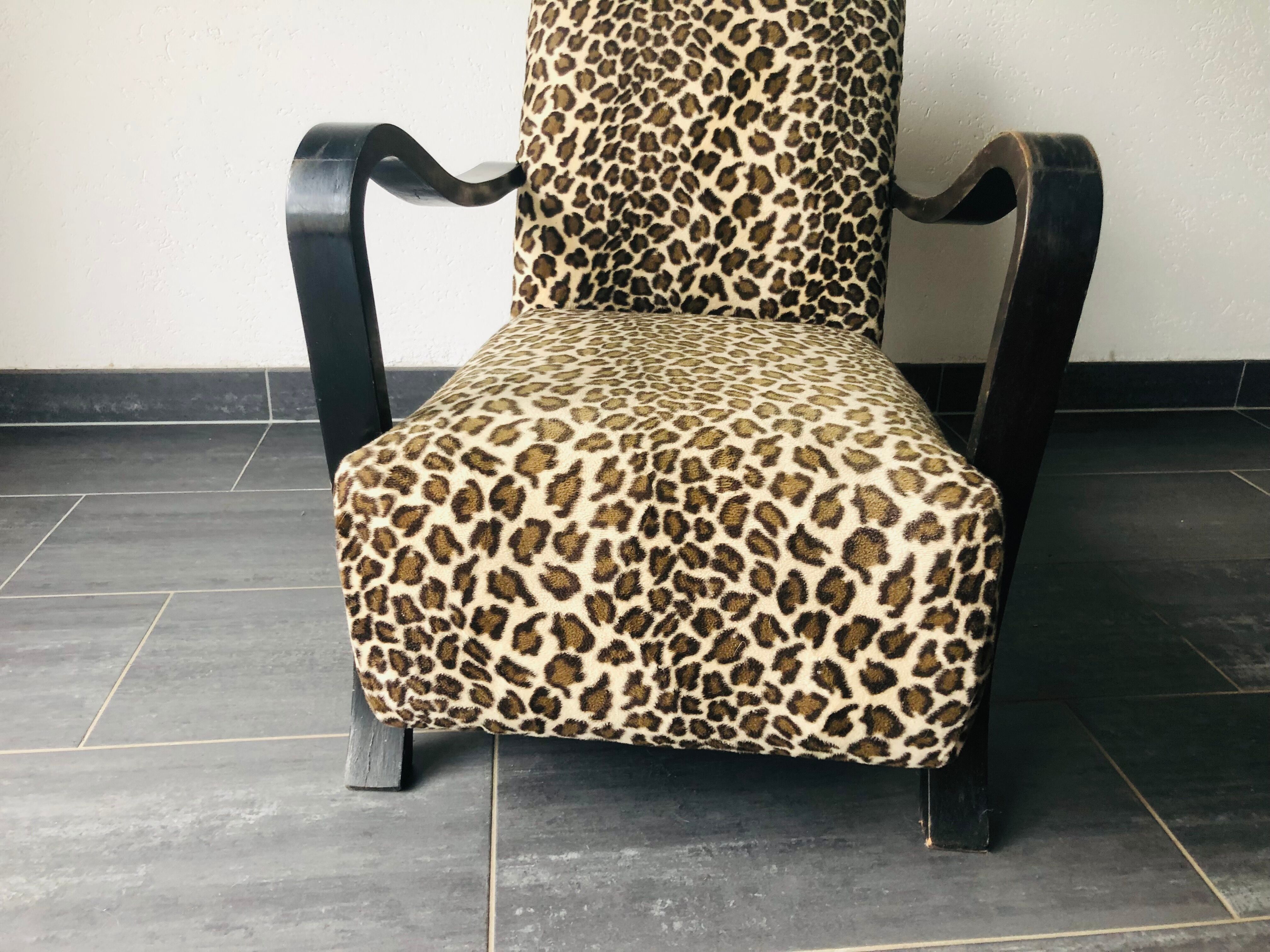 Art Deco armchair set