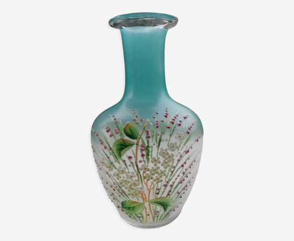 Carafe décor émaillé