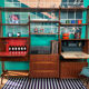 Bibliothèque Vintage Scandinave