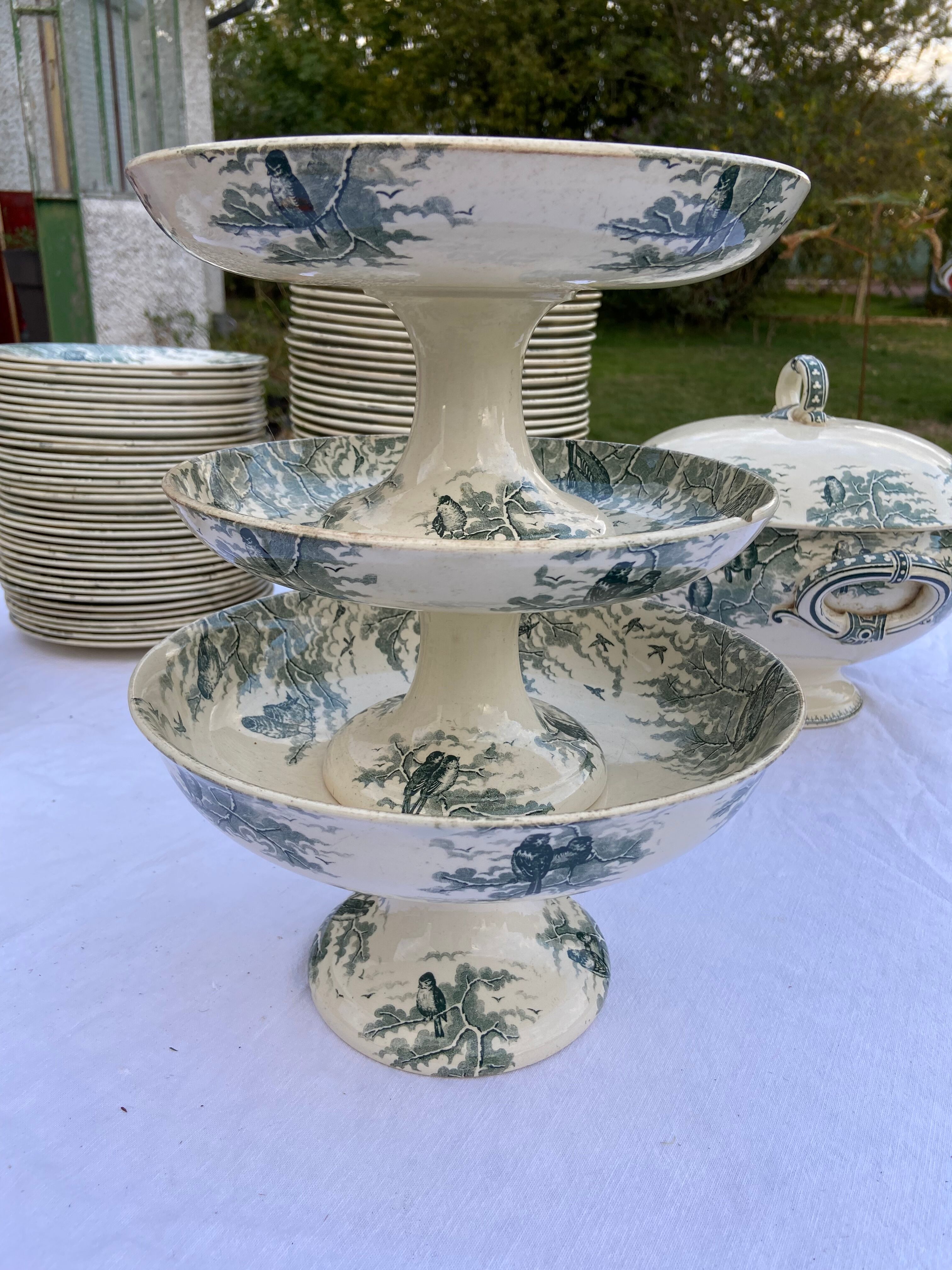 Service Sarreguemines 100 pieces