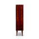 Danish Design Rosewood Bookcase with LP Rack, 1960s