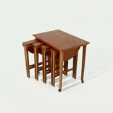 Teak Nesting Tables by Poul Hundevad for Novy Domov 1960s
