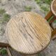 4 high bar stools in solid oak
