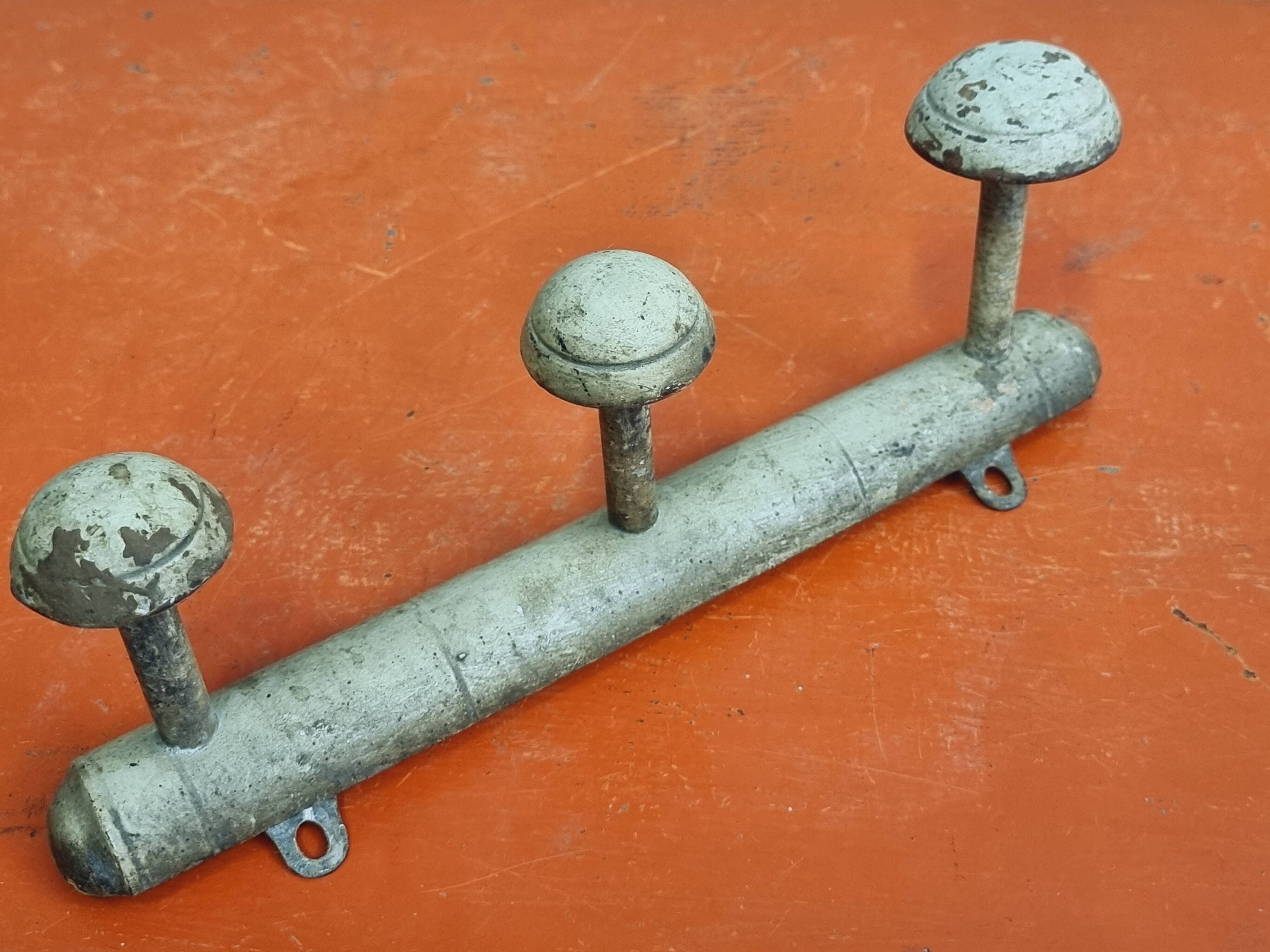 Antique faux bamboo coat rack wall rack