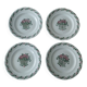 Choisy le Roi ironstone dessert plates, set of four