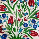 Assiette Nakkas Cini Artisanat turc