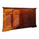 Wooden buffet with shutter doors – Colonial and chic country style