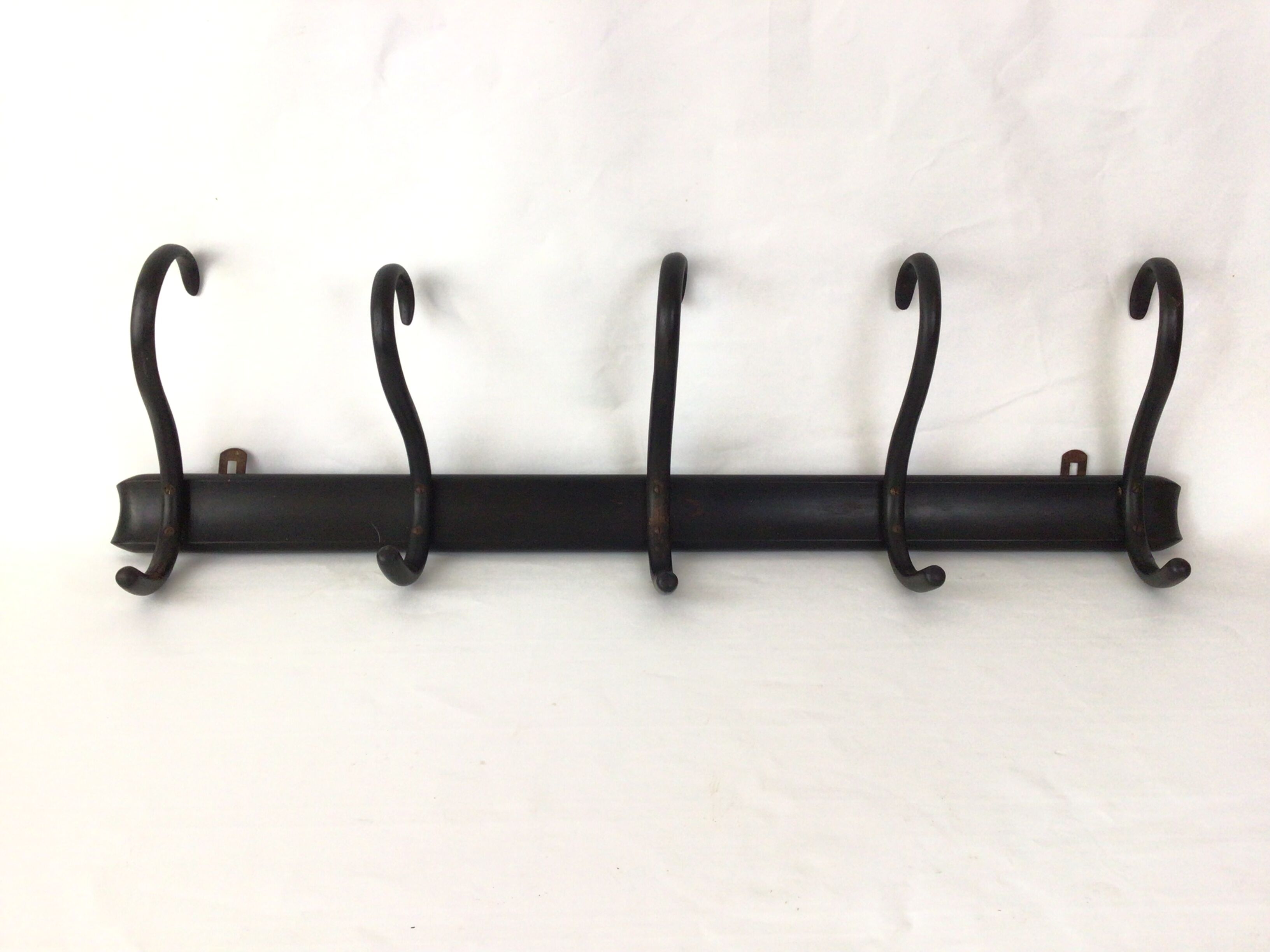Porte manteaux 5 patères bois Thonet