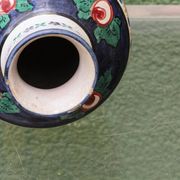 Glazed terracotta vase, signed Alfred Renoleau, 1930s.