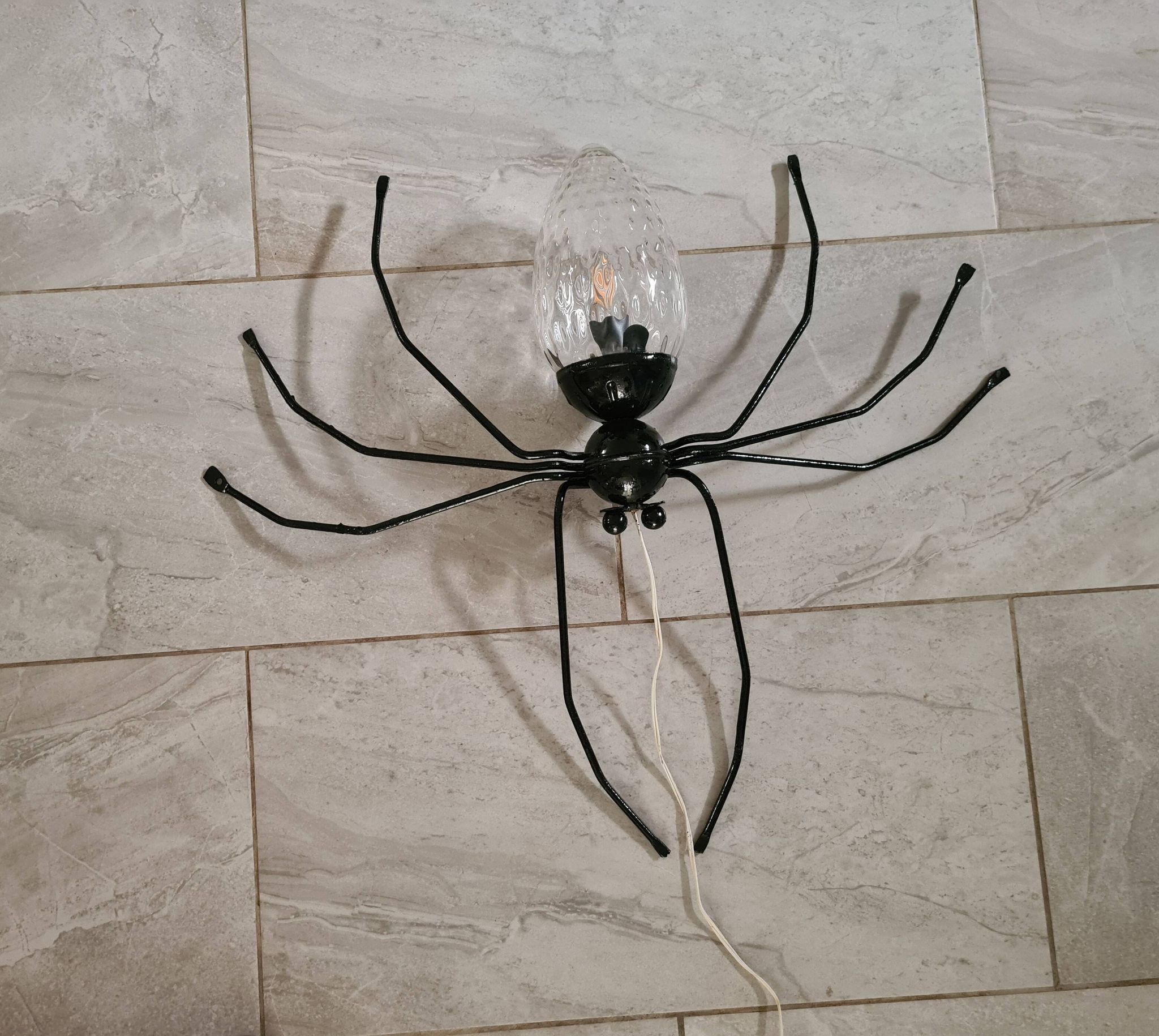 Applique murale vintage italienne Spider Murano