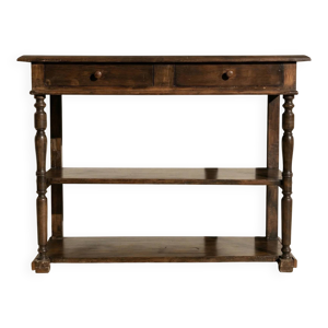 Console ancienne en bois
