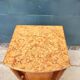 Empire style bedside table marble top