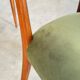 Set of six dining room chairs attributed to Gio Ponti, Italy, 1950.