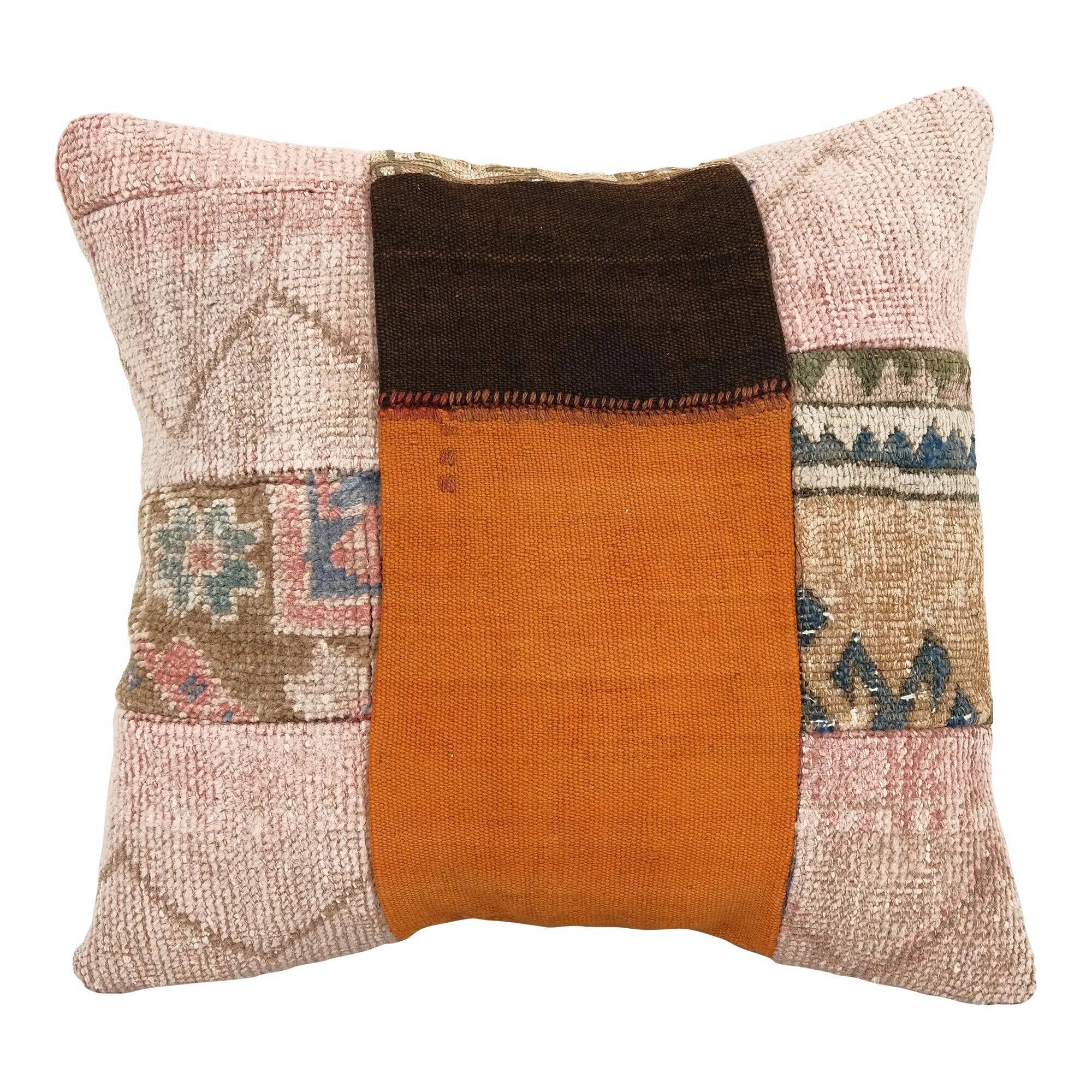 Vintage kilim cushion cover 46x46 cm