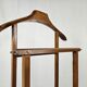 Valet vintage en bois années 1980