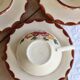 Vintage tea cups in Longchamp earthenware - Agen model