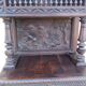 Antique carved solid wood dresser