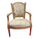 Armchair style Louis XVI gilded wood XIXth