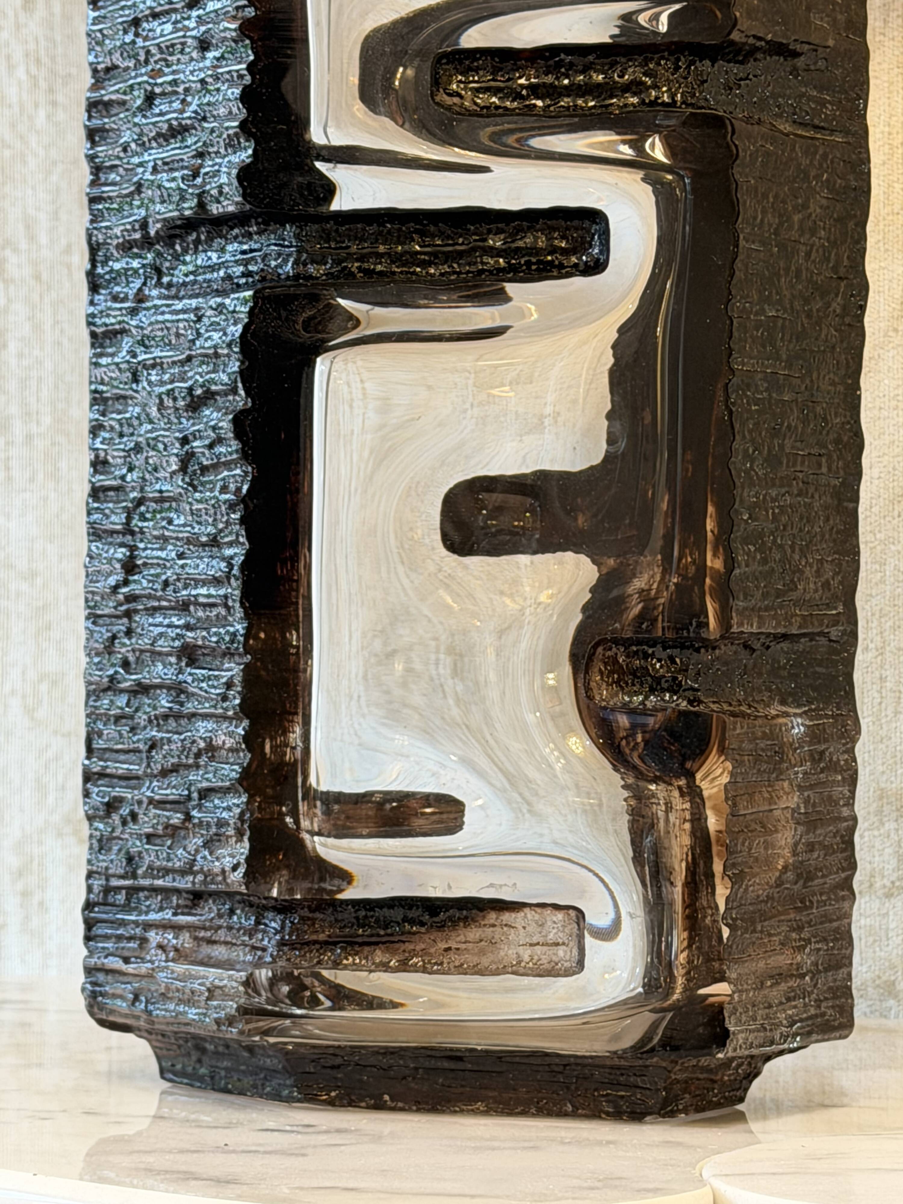 Daum, lamp "Argos" by César Baldaccini, 1970s