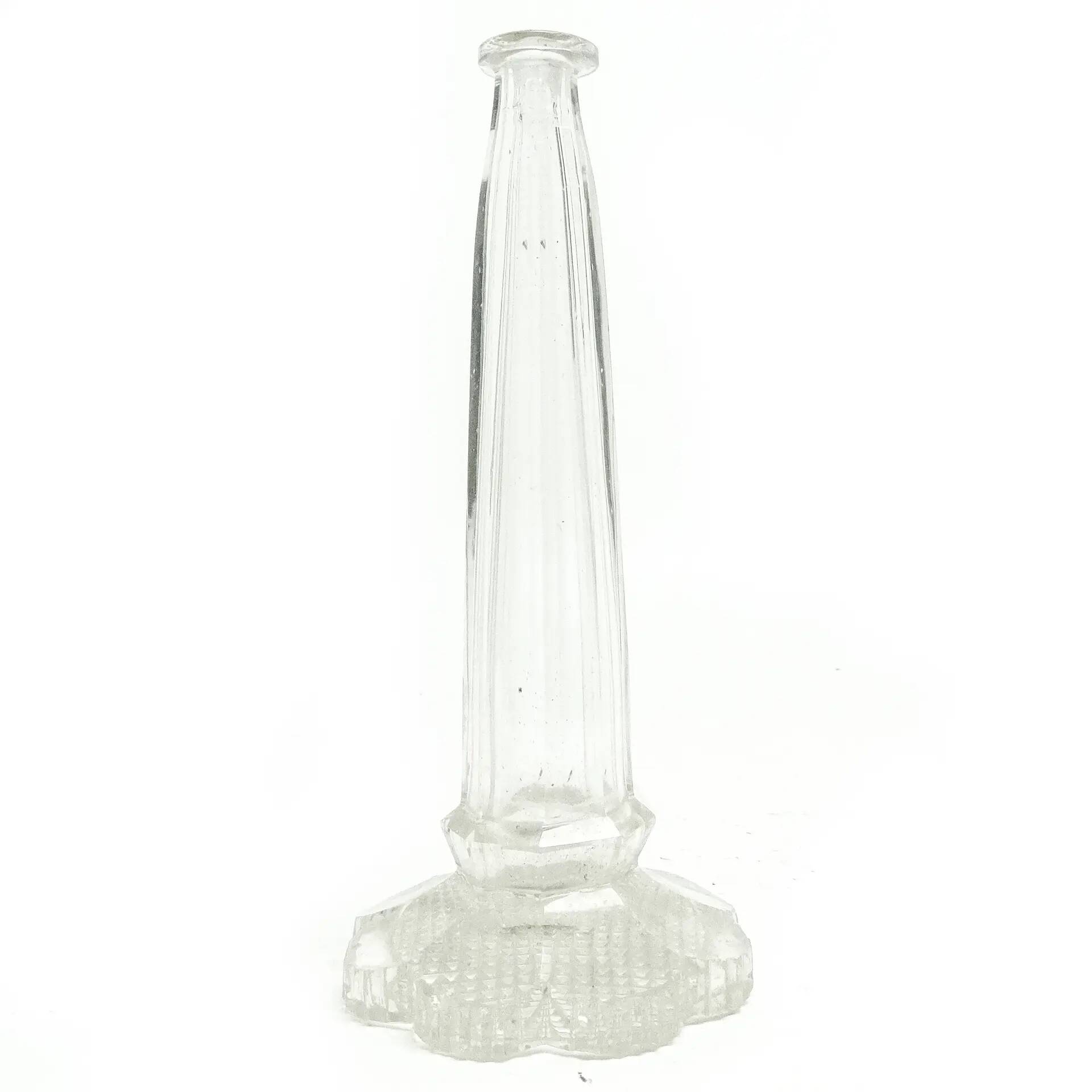 Art Deco vase, crystal, Czechoslovakia, 1930s