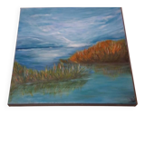 Contemporary painting, original signed and delivered with its certificate.