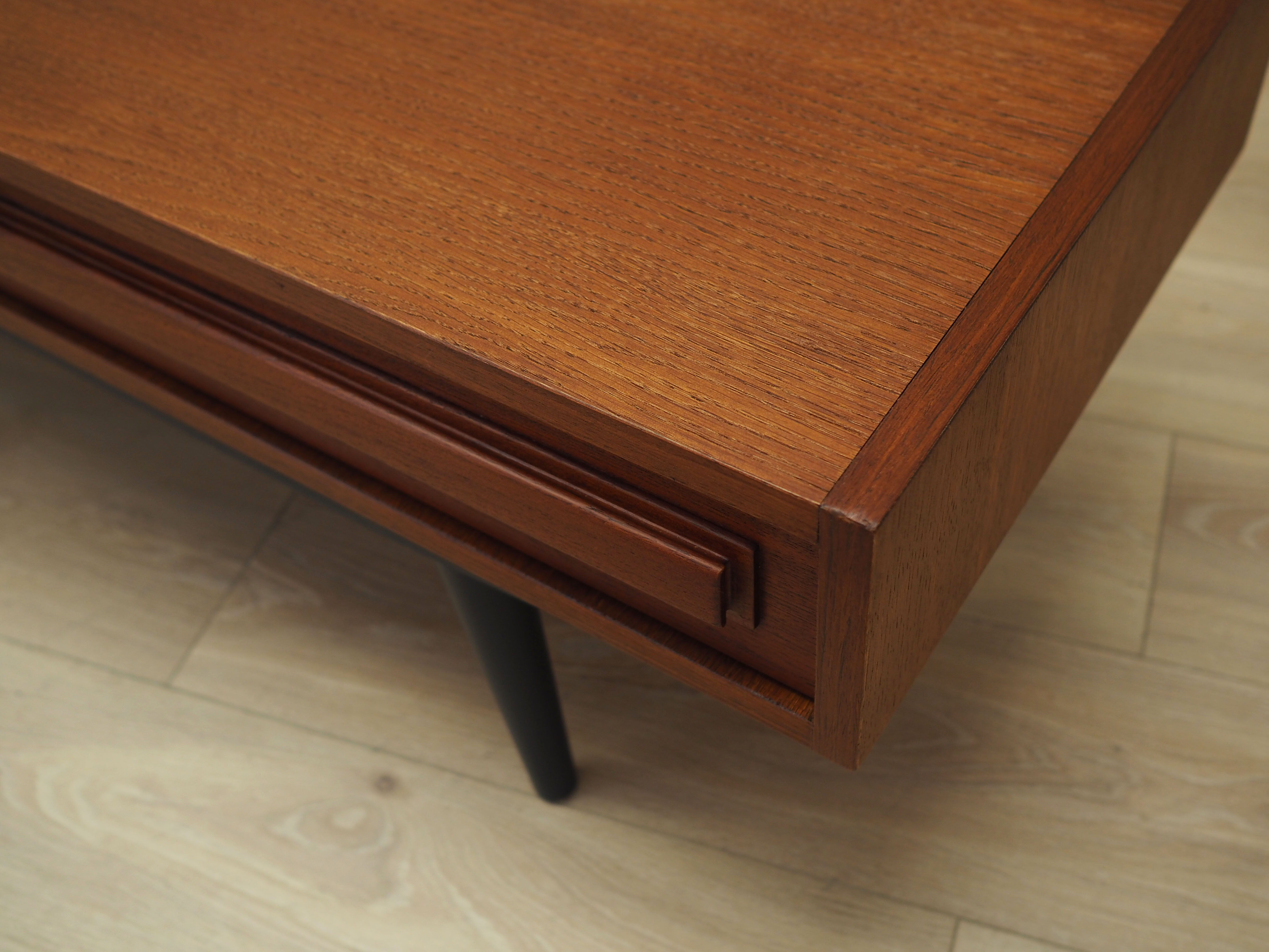 Teak lowboard, Danish design, 1970s, production: Denmark