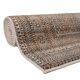 HAKI brown oriental wool rug