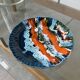 Vallauris ceramic blue plate
