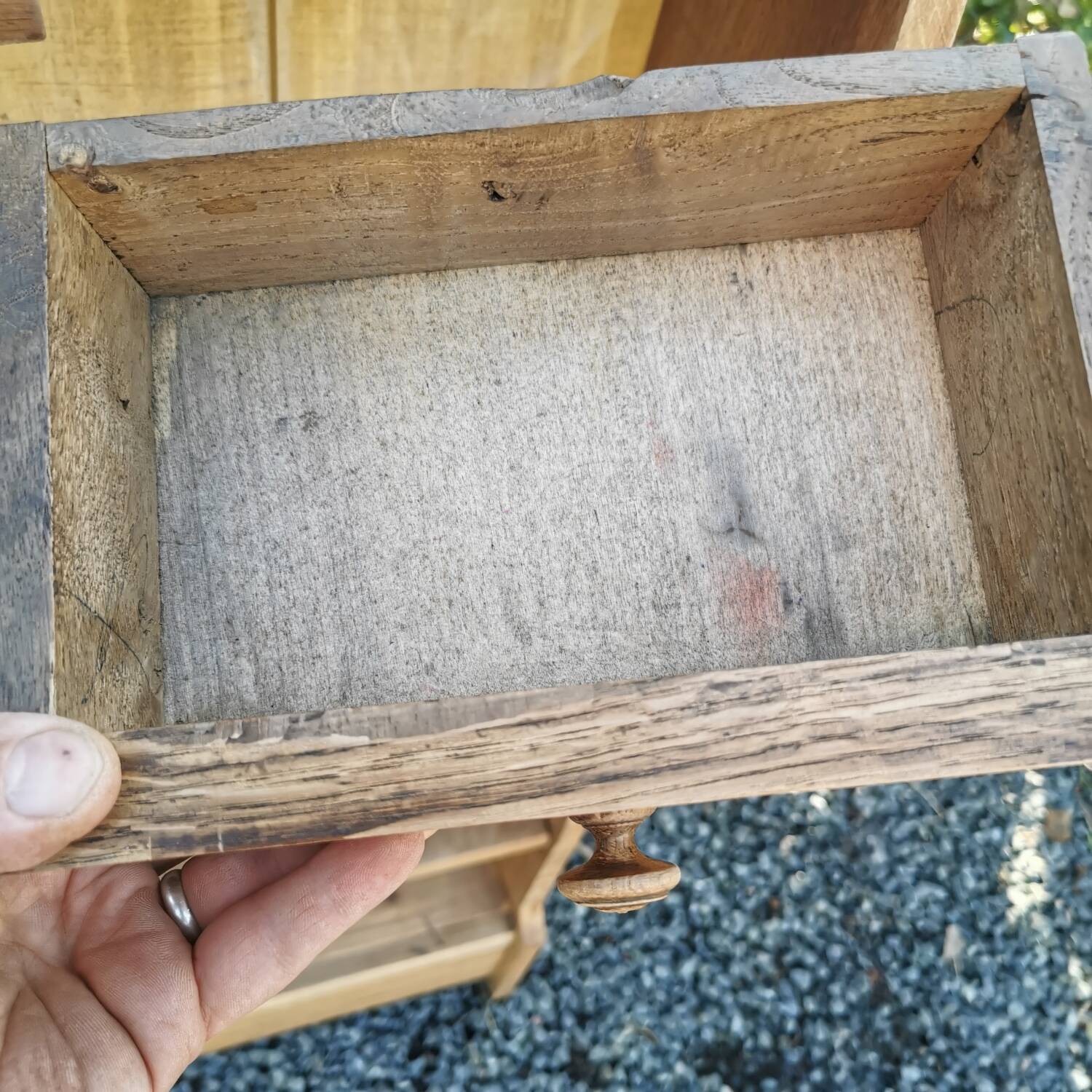 Old haberdashery cabinet / shelf