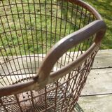 Metal harvest basket