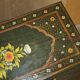 Antique Swedish commode hand-painted, two drawers out of three.