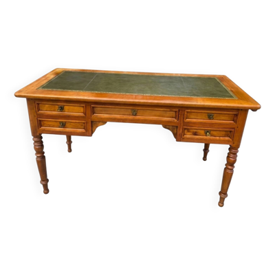 Bureau en Merisier massif avec tirette